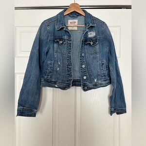 Distressed Jean Jacket